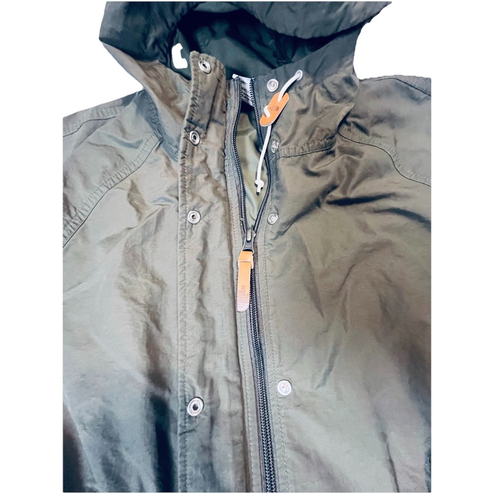 The North Face Women Rainsford Jacket Taupe Green Rain Parka Hooded Med - Picture 8 of 16